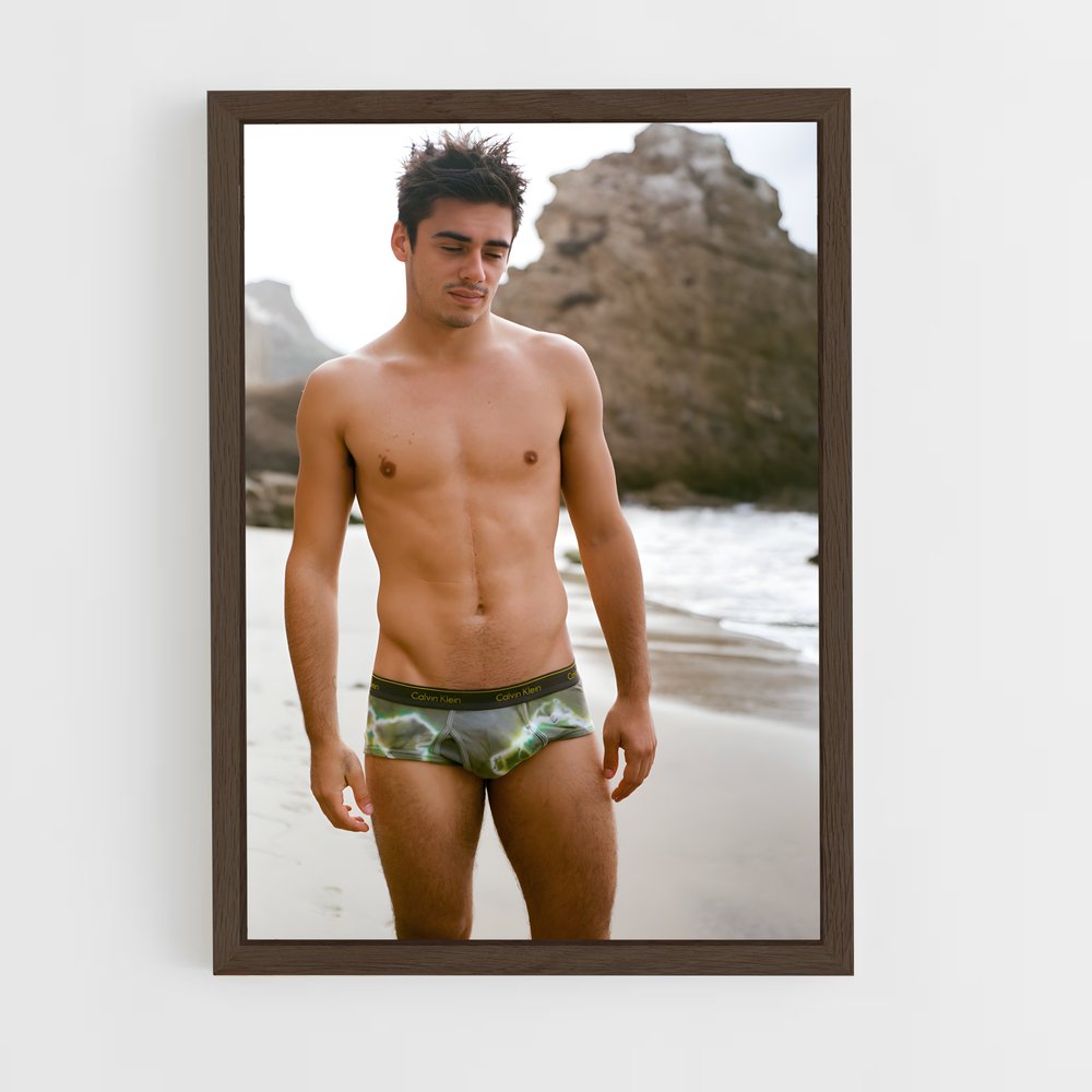 Poster Chris de mears – affiche Plongeon au tremplin (vue 5)